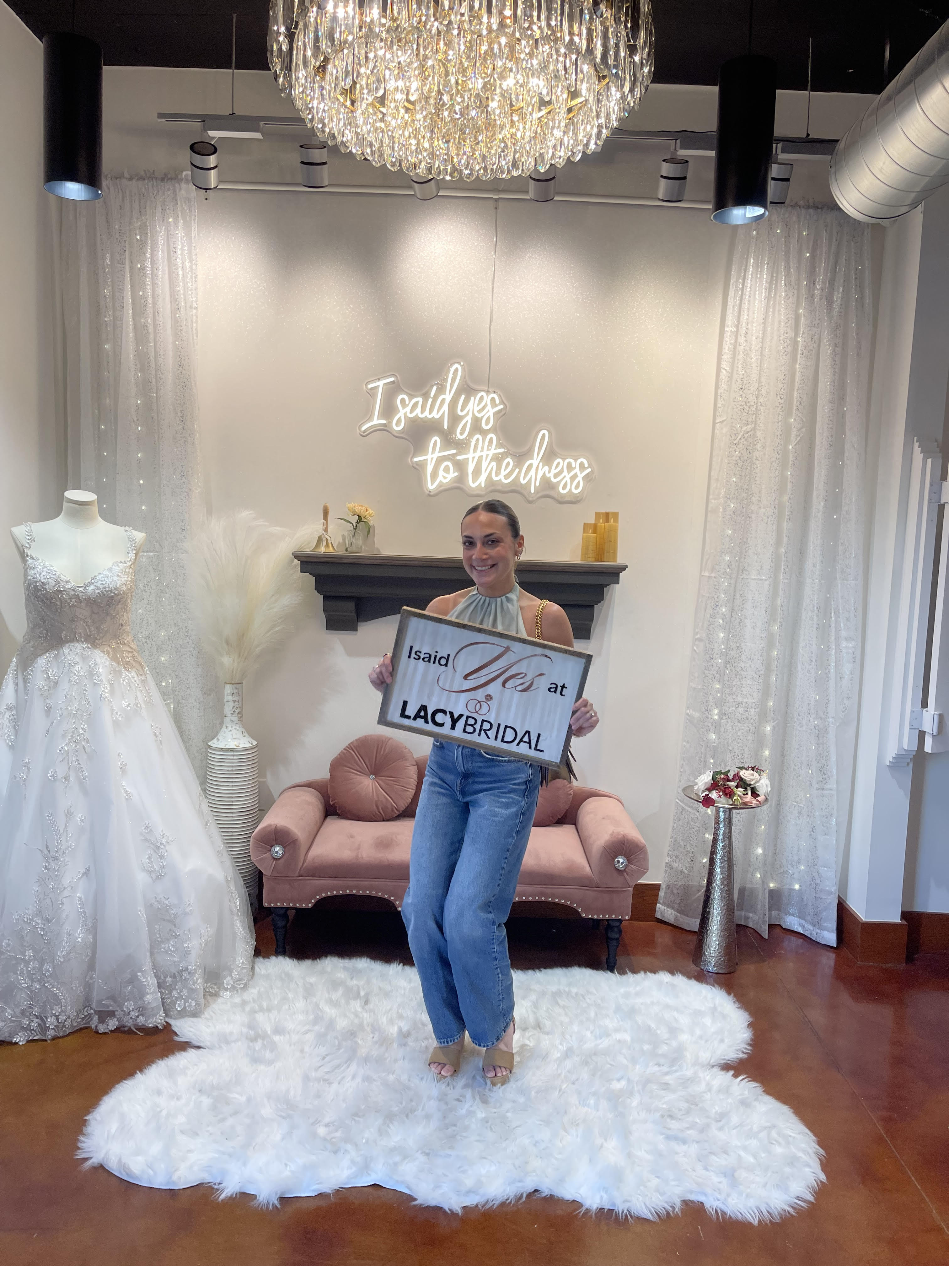 Alexa Velazquez finds her dream dress at Lacy Bridal San Antonio