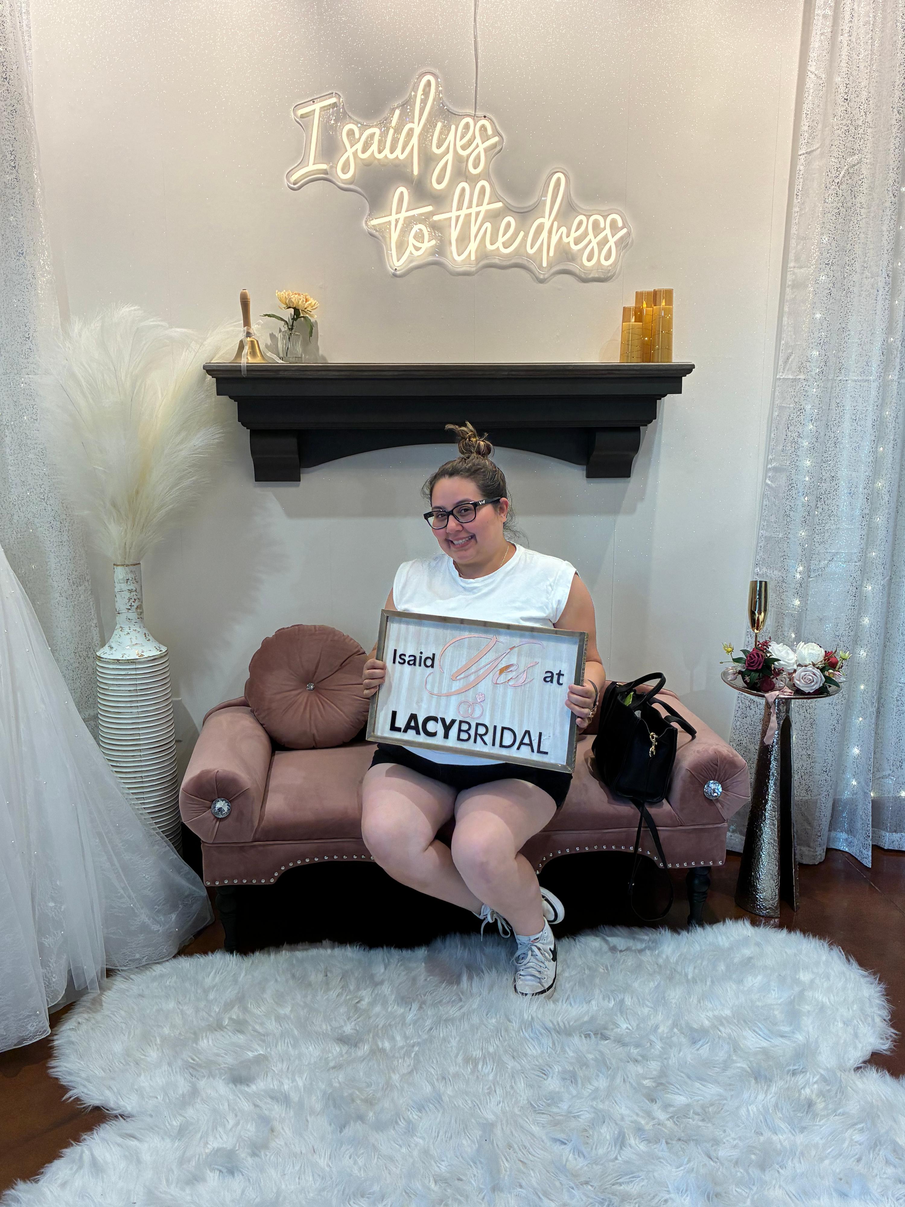Same Day Appointment and Laura Walked Out With Her Dream Dress in Hand