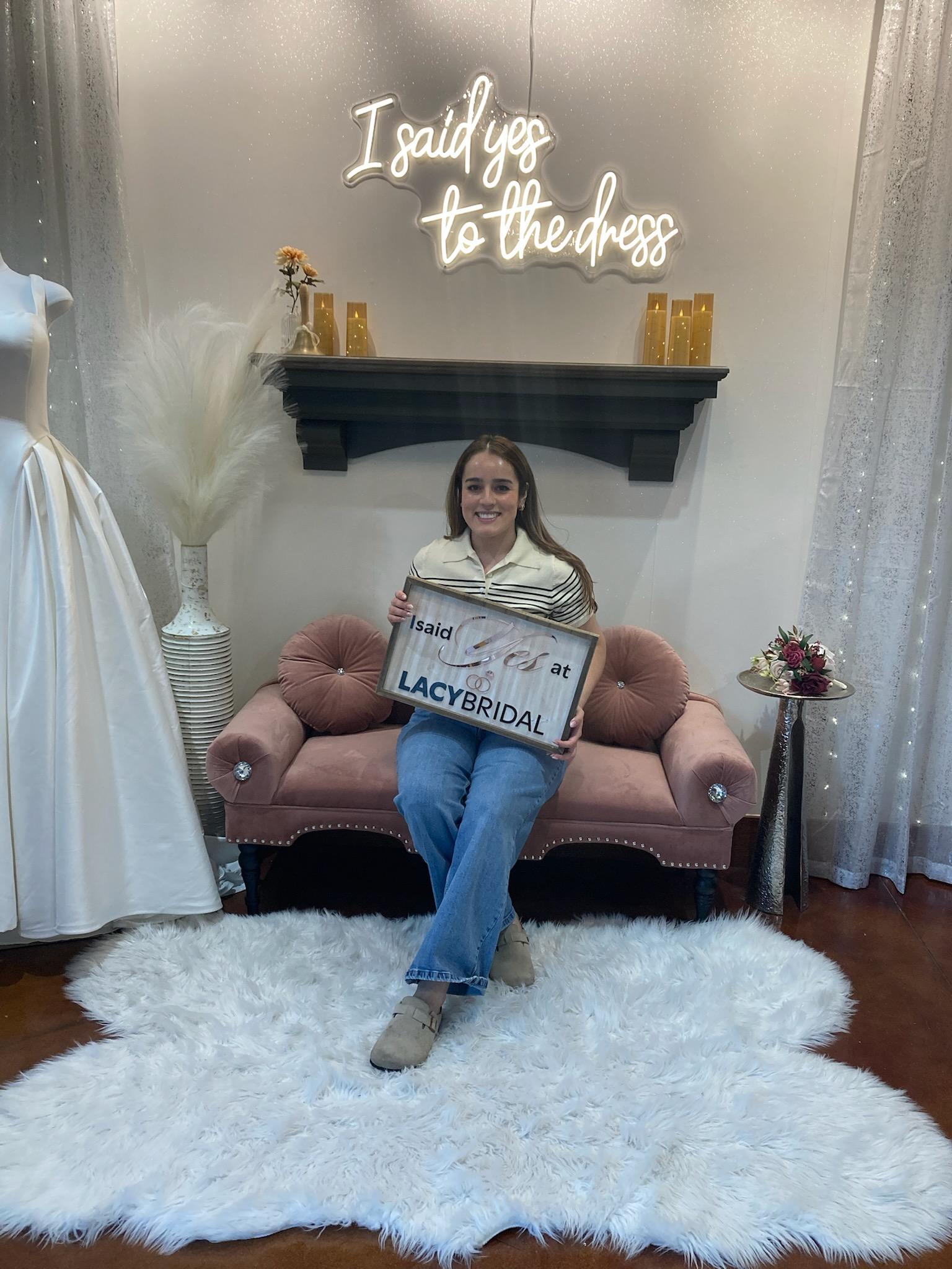 Blanca Martinez- One Appointment. One Perfect Dress. One Big YES.