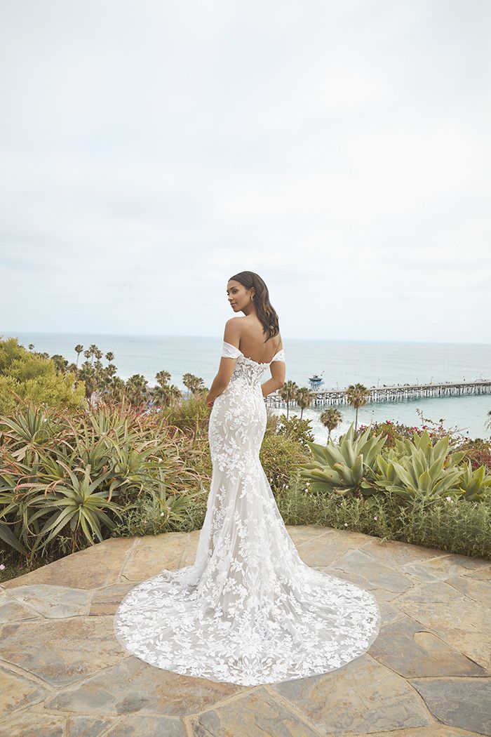 Stunning 3-in-1 Fit and Flare Wedding Dress - wedding dress at Lacy Bridal San Antonio